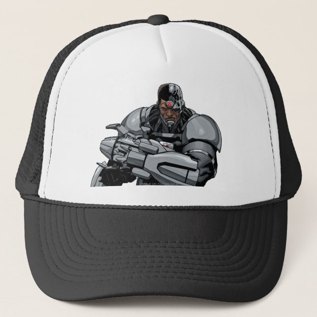 Cyborg Trucker Hat (Front)
