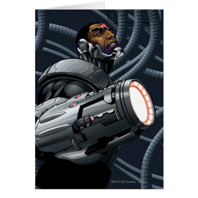 Cyborg & Weapon Bust (Front)