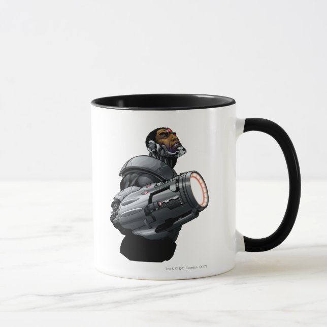 Cyborg & Weapon Bust Mug (Right)