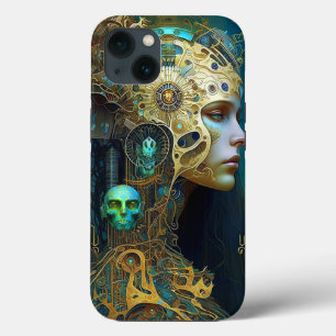 Cyborg Woman Fantasy Sci-Fi Art Case-Mate iPhone C iPhone 13 Case