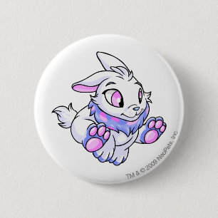 Cybunny Blue 2 Inch Round Button