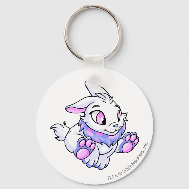 Cybunny Blue Keychain (Front)