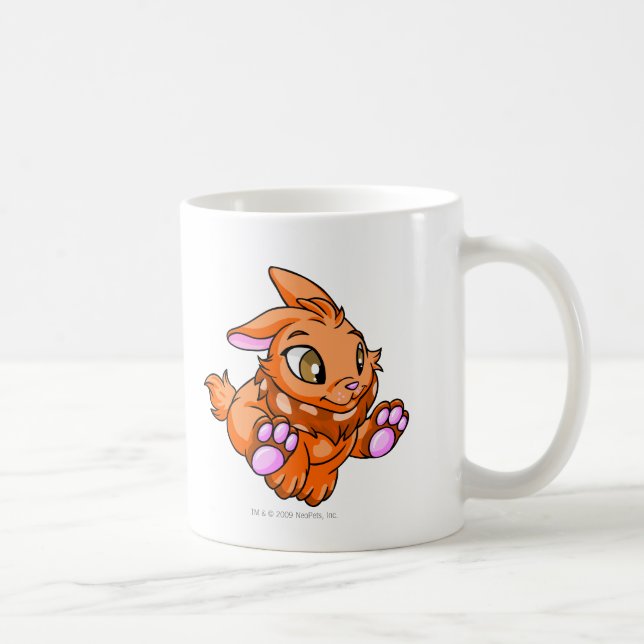 Cybunny Orange Coffee Mug (Right)