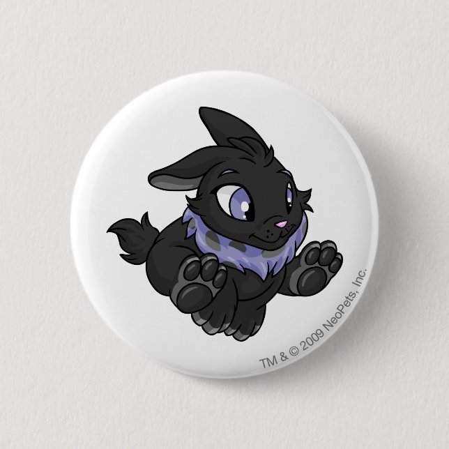 Cybunny Shadow 2 Inch Round Button (Front)