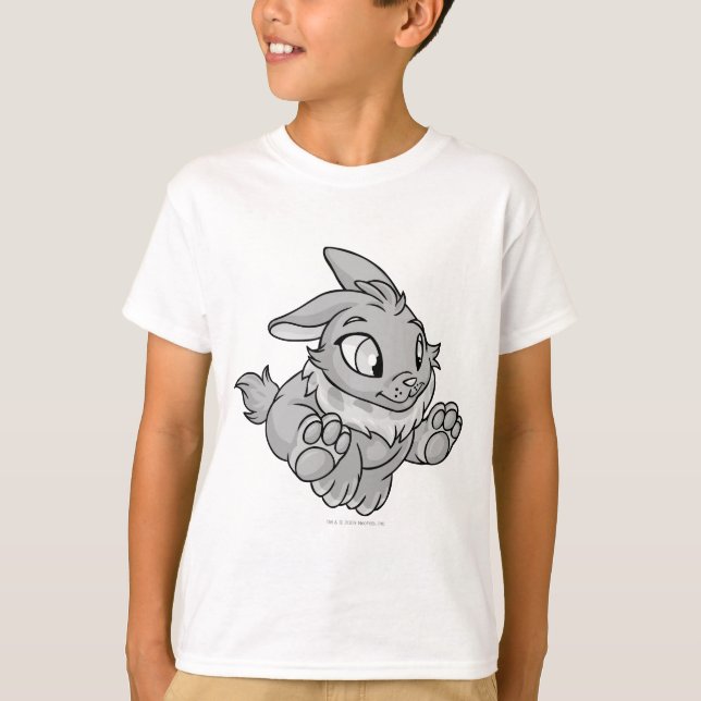 Cybunny Silver T-Shirt (Front)