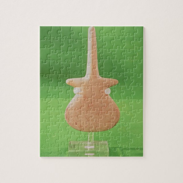 Cycladic statue, c.2000 BC Jigsaw Puzzle (Vertical)