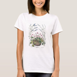 Cyclamen and Lavender: 1.Cyclamen Romanum; 2.Spica T-Shirt