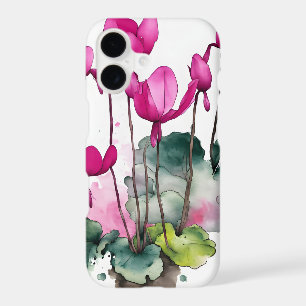 Cyclamen - Fleurs aquarelles