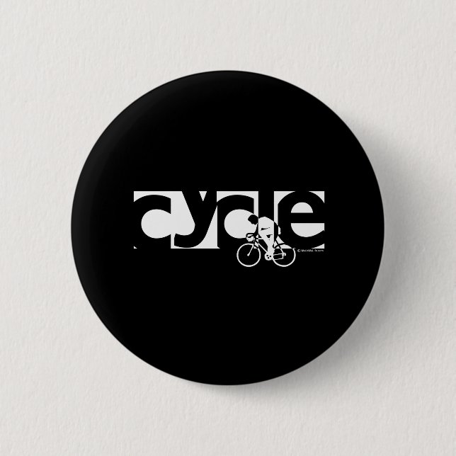 Cycle 2 Inch Round Button (Front)