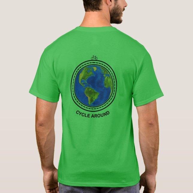 Cycle Around T-Shirt (Back)