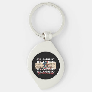 Cycle enthusiast keychain
