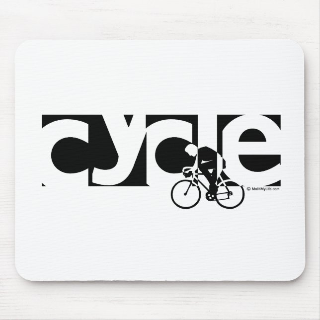 Cycle Mouse Pad (Front)