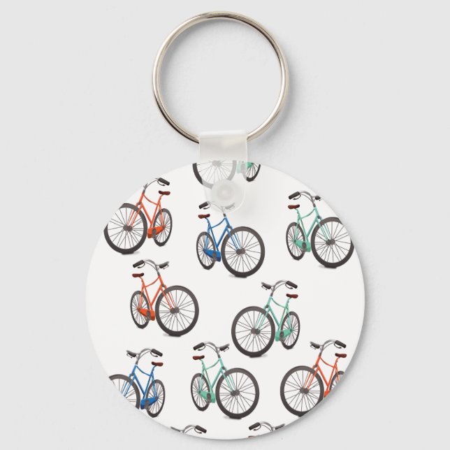 Cycle pattern keychain (Front)
