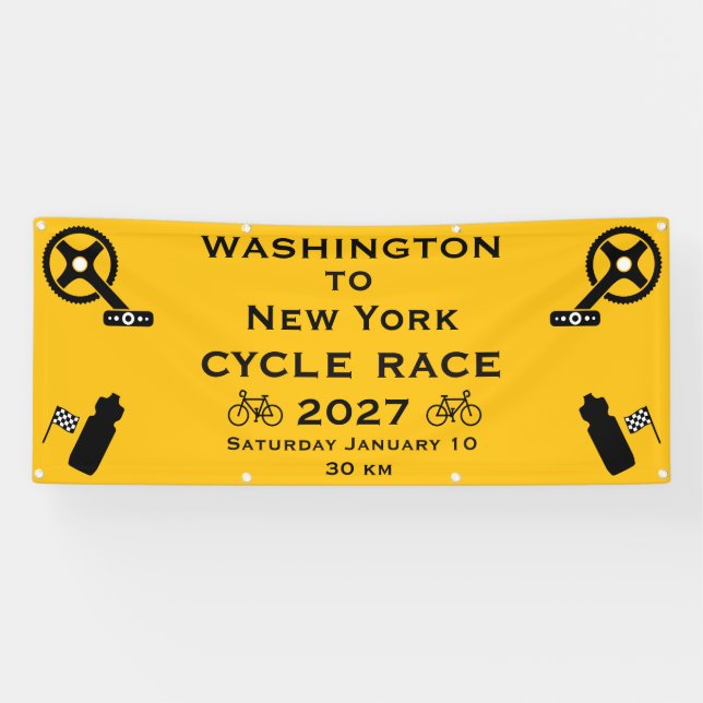 Cycle Race Banner (Horizontal)