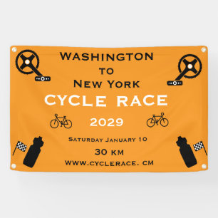 Cycle Race Start Banner