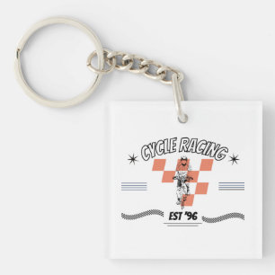 CYCLE RACING KEYCHAIN
