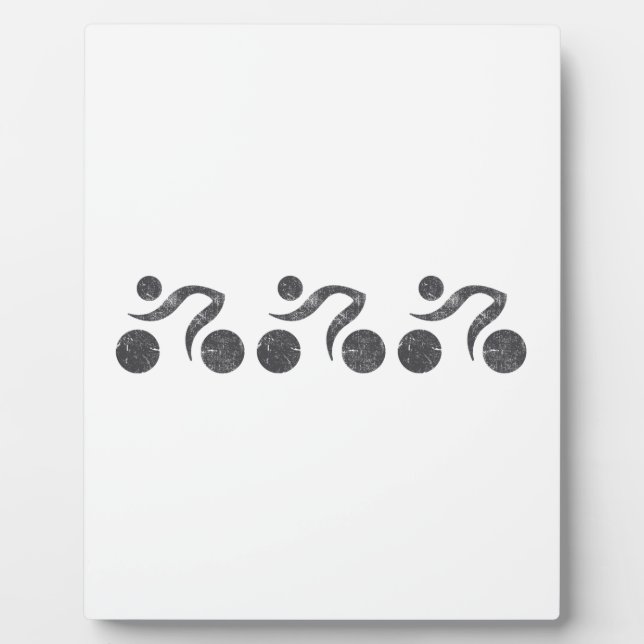 Cyclers in Grey Plaque (Front)