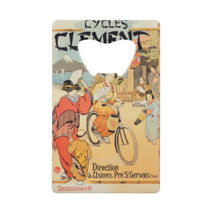 Cycles Clement Pre Saint-Gervais Credit Card Bottle Opener