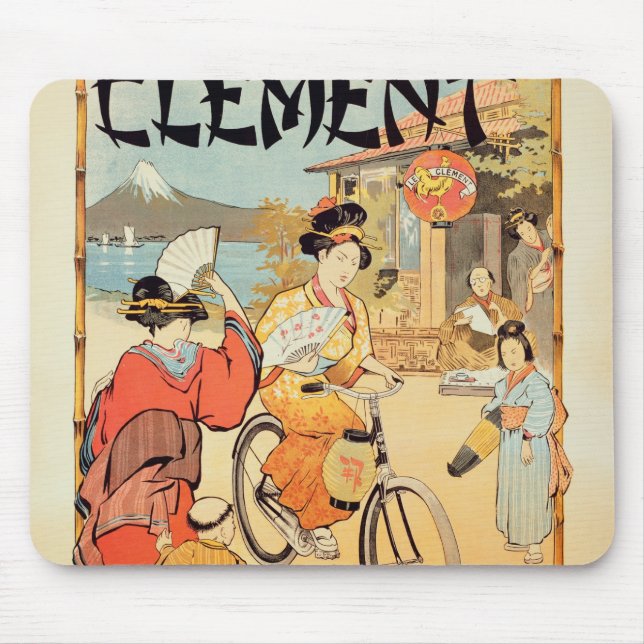 Cycles Clement Pre Saint-Gervais Mouse Pad (Front)