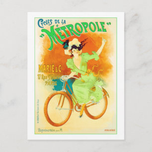 Cycles de la Metropole Postcard
