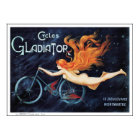 Cycles Gladiator - Poster de vélo Vintage Imprimer