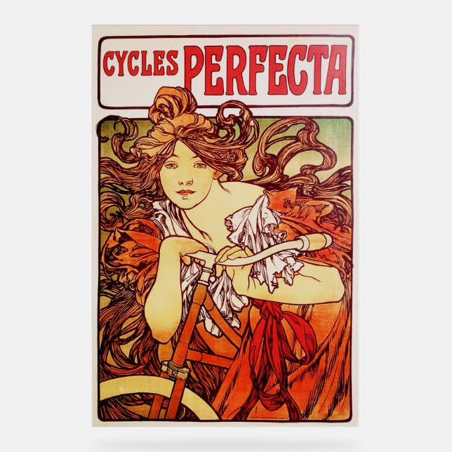 Cycles Perfecta d'Alphonse Mucha (Recto)