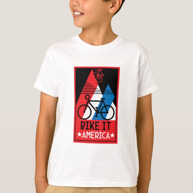 Cycling America T-Shirt (Front)