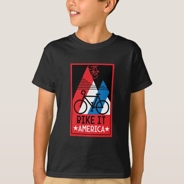 Cycling America T-Shirt (Front)