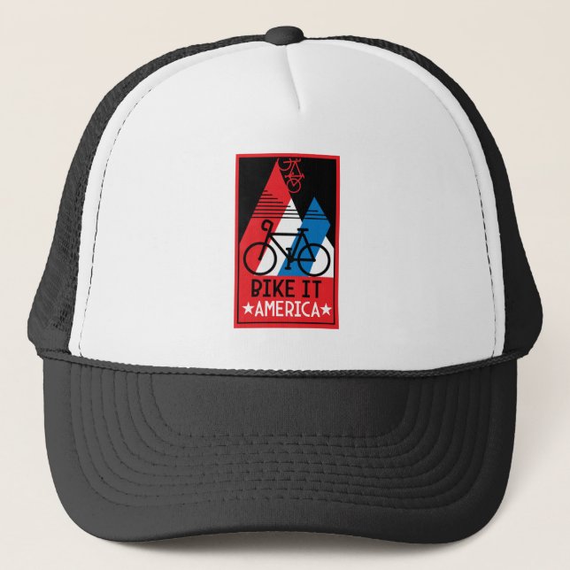 Cycling America Trucker Hat (Front)