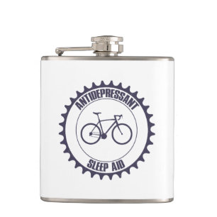 Cycling Antidepressant, Sleep Aid Hip Flask