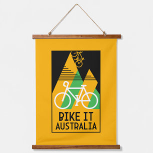 Cycling Australia Hanging Tapestry
