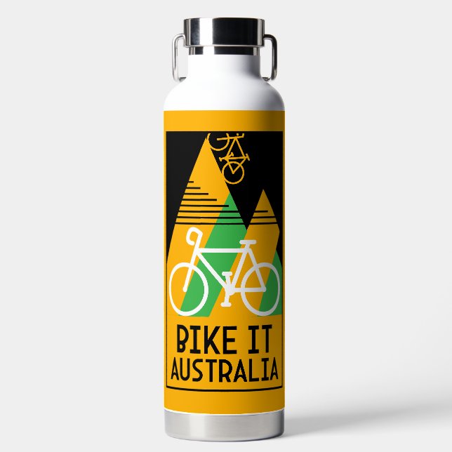 Cycling Australia Water Bottle (Front)