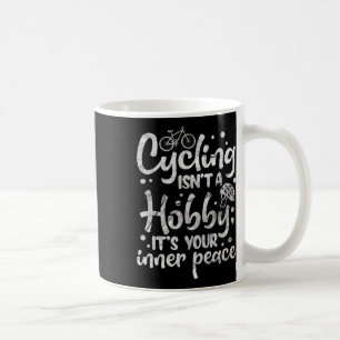 Cycling Biking Mtb Mountain Bike Biker Bicycle Quo Coffee Mug