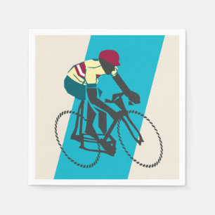 Cycling (Blue) Napkin