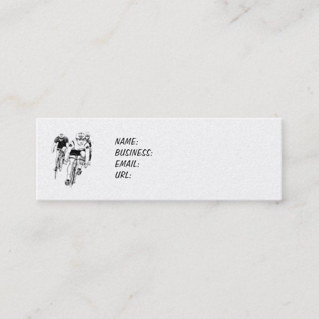 Cycling Business Card (Front)