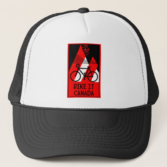 Cycling Canada Trucker Hat (Front)