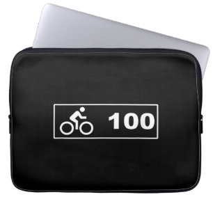 Cycling - Century Ride 100 Laptop Sleeve