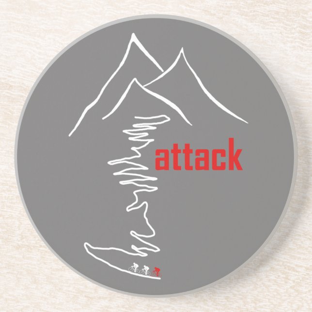 Cycling Climb, Attack Coaster (Front)