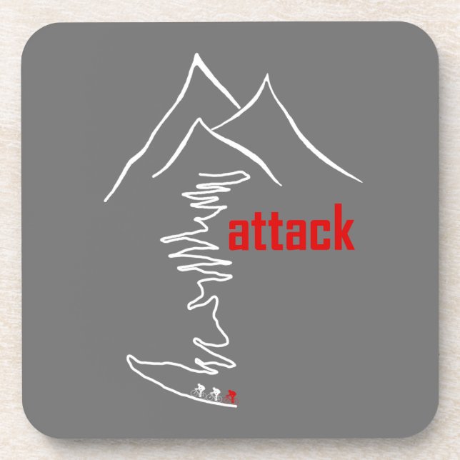 Cycling Climb, Attack Coaster (Front)