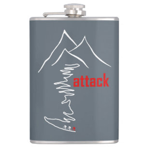 Cycling Climb, Attack Hip Flask