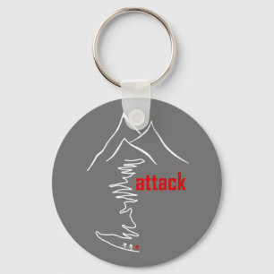 Cycling Climb, Attack Keychain