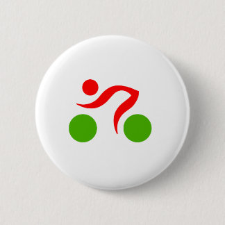 Cycling cool logo 2 inch round button