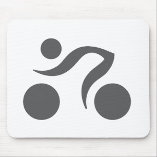 Cycling cool logo mouse pad