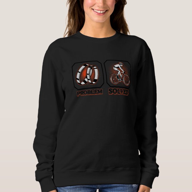 Cycling  Cyclist Biking  1 Sweatshirt (Front)