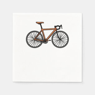 Cycling Cyclist Napkin