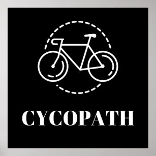 Cycling Cycopath Poster