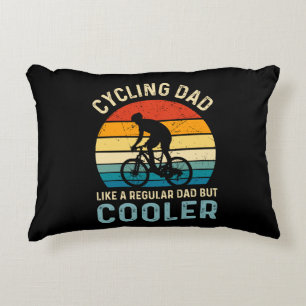 Cycling Dad   Cyclist   Cycologist   Adventure Accent Pillow