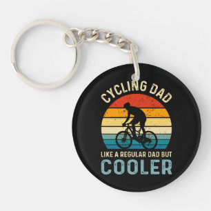 Cycling Dad   Cyclist   Cycologist   Adventure Keychain