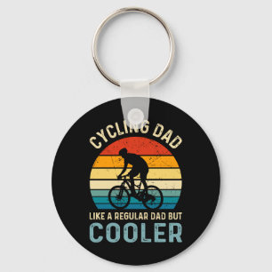 Cycling Dad Cyclist Cycologist Adventure Keychain