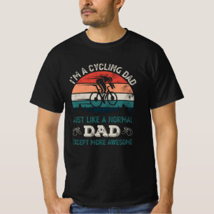 Cycling Dad - Cyclist Fathers Day Gift T-Shirt